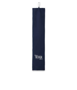 Port Authority Waffle Microfiber Golf Towel - Color: True Navy