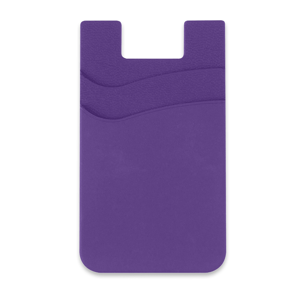 Dual Pocket Silicone Phone Wallet-default
