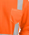 CornerStone Class 2 Mesh Long Sleeve Safety Pocket T-shirt