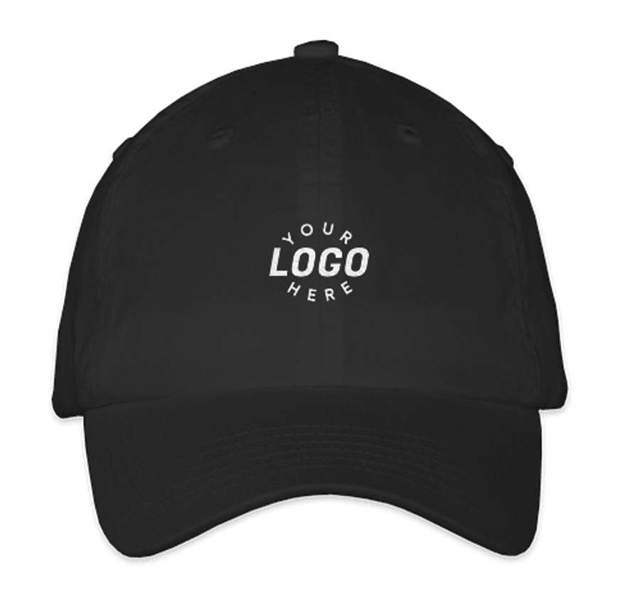 Valucap Youth Bio-Washed Hat in Black