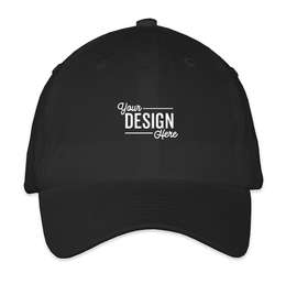 Valucap Youth Bio-Washed Hat - Color: Black