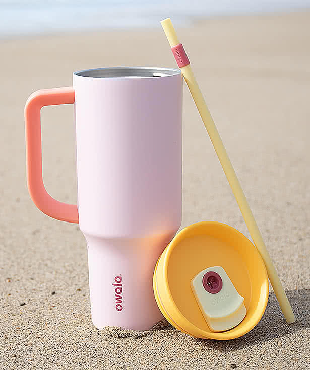 Owala Laser Engraved 40 oz. Stainless Steel Tumbler with Straw