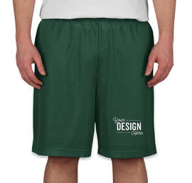 Sport-Tek Mesh Shorts - Color: Forest Green