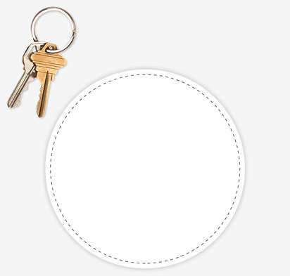 5.5 in. Circle Car Magnet-default