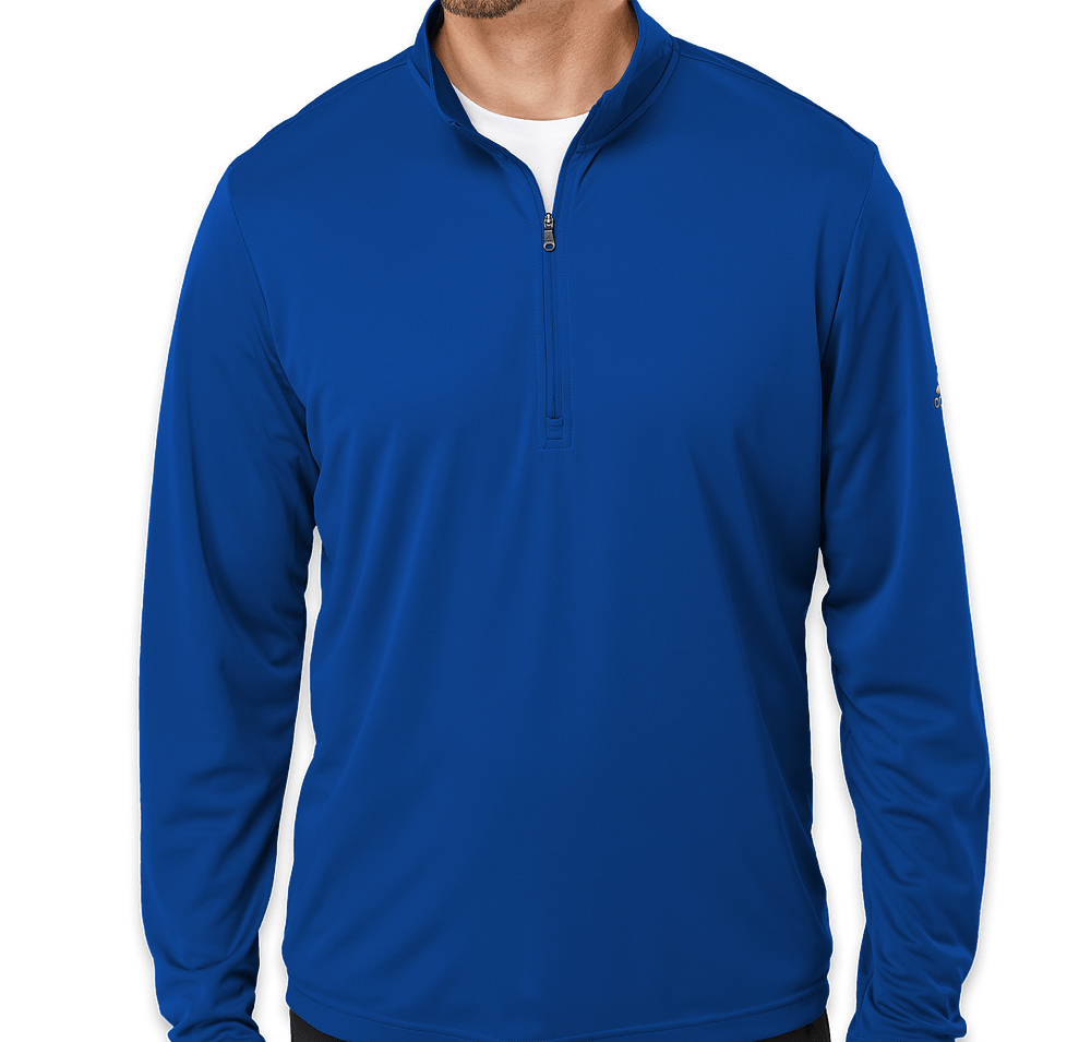 Adidas Recycled Lightweight Quarter Zip Sweatshirt - Embroidered-default