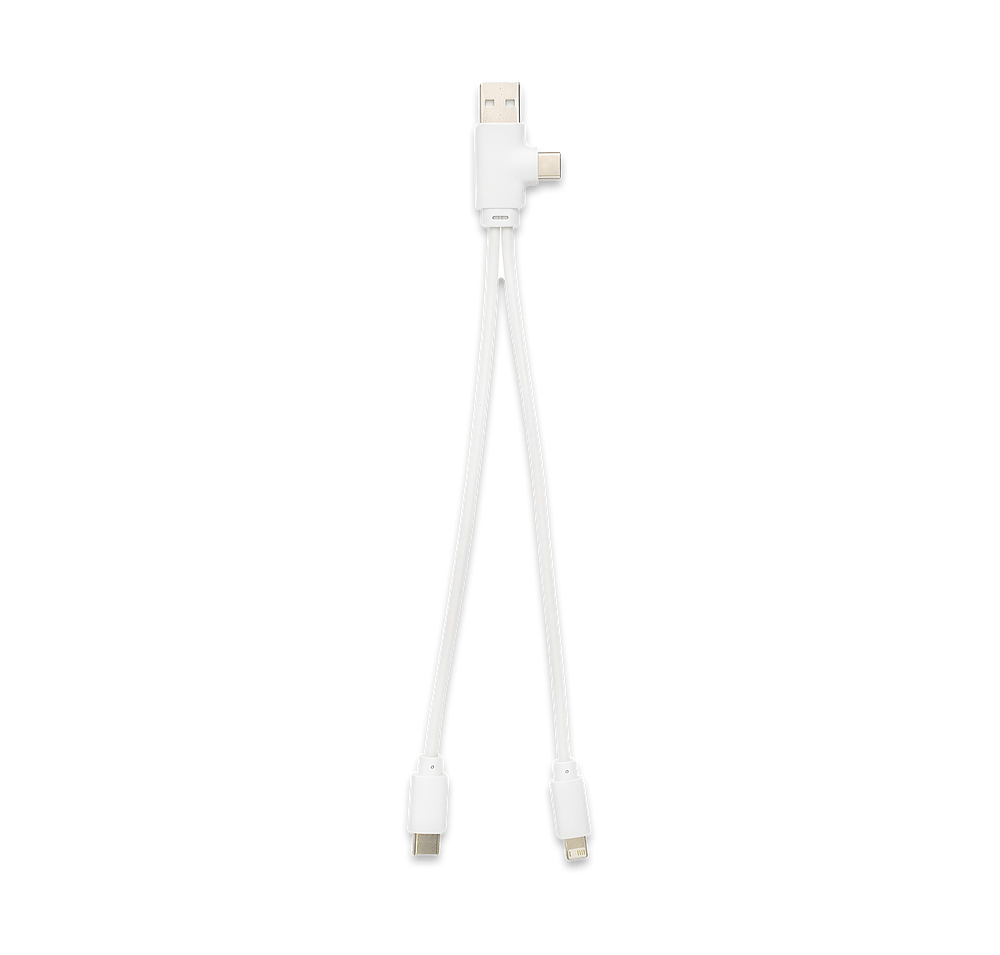 Dual Connect Recycled Multi-Charging Cable-default