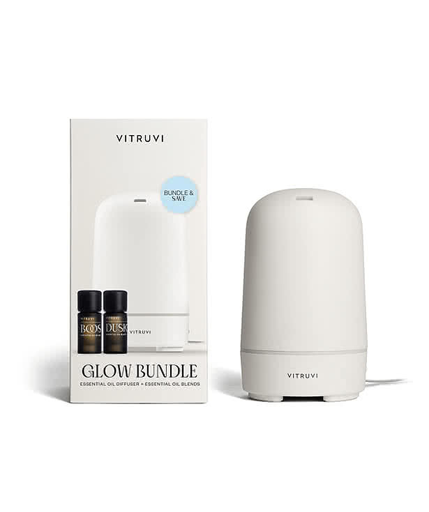 Custom Vitruvi Glow Diffuser and Essential Oil Bundle Set