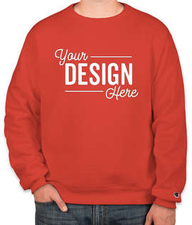 Champion Powerblend Crewneck Sweatshirt - Color: Red River Clay