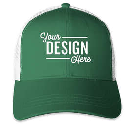 Econscious Organic/Recycled Trucker Hat - Color: Green / White