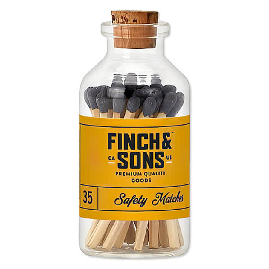 Full Color Firefly Safety Matches in White