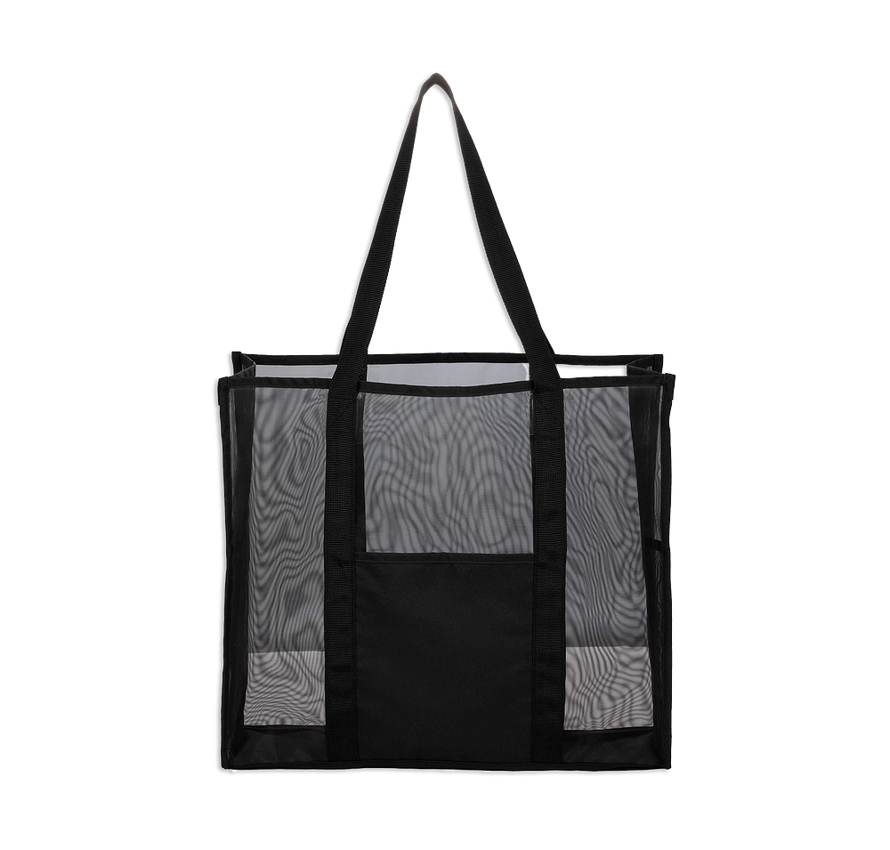 Full Color Mesh Beach Tote Bag-default