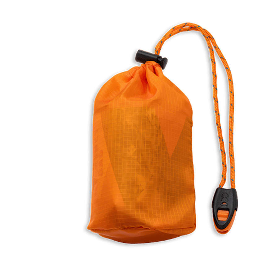 Chamber Compact Emergency Sleeping Bag in Orange