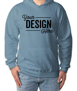 Gildan Softstyle Eco Pullover Hoodie - Color: Stone Blue