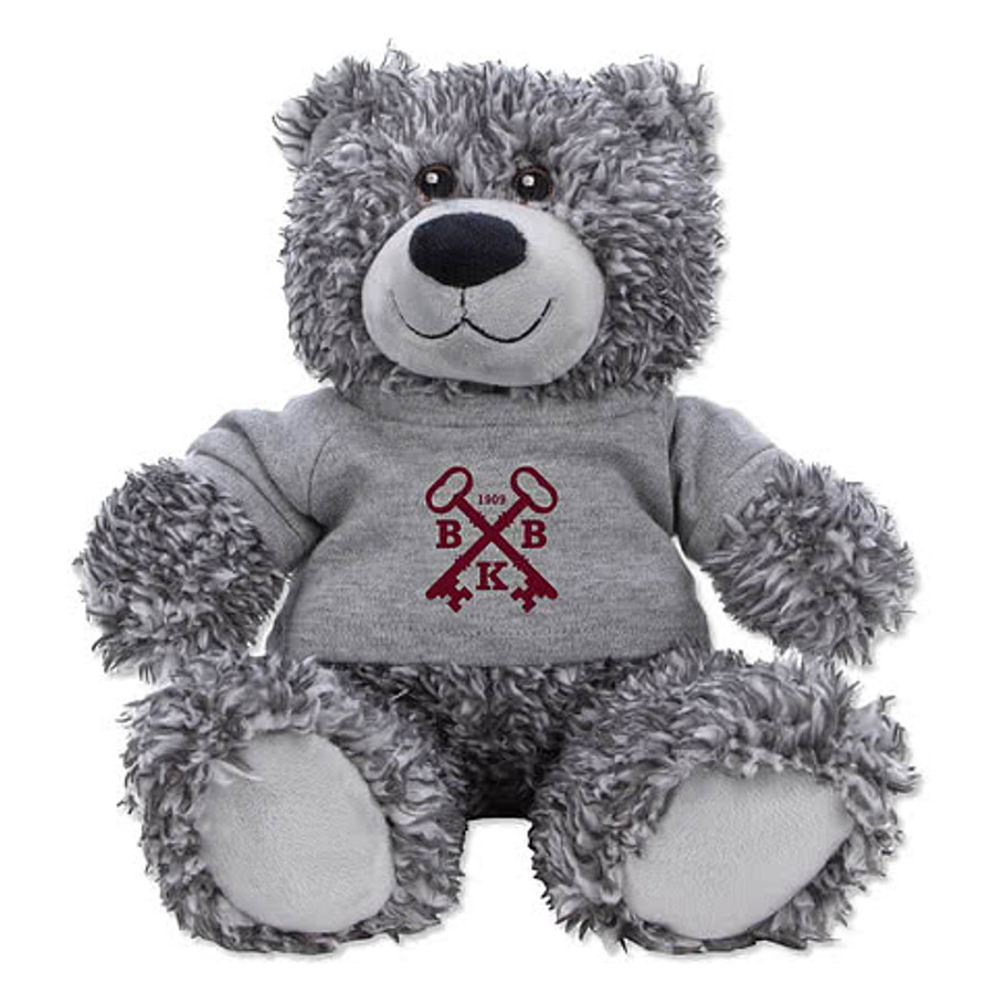 Full Color 12" Bodie Bear Plush Animal in Red