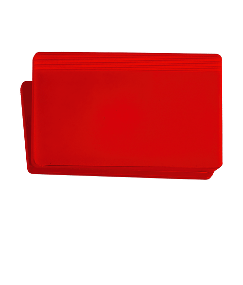 4" Magnet Memo Clip in Red