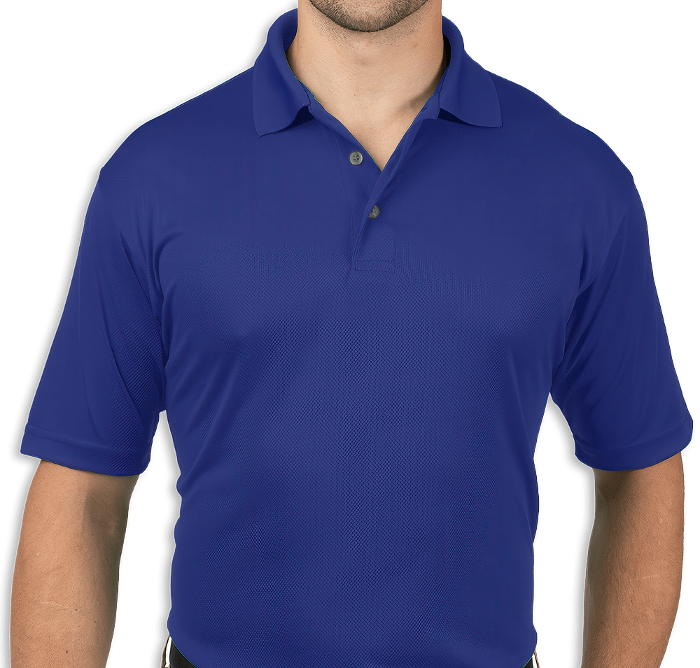Blue Generation Tall BLU-X-DRI Textured Mesh Performance Polo-default