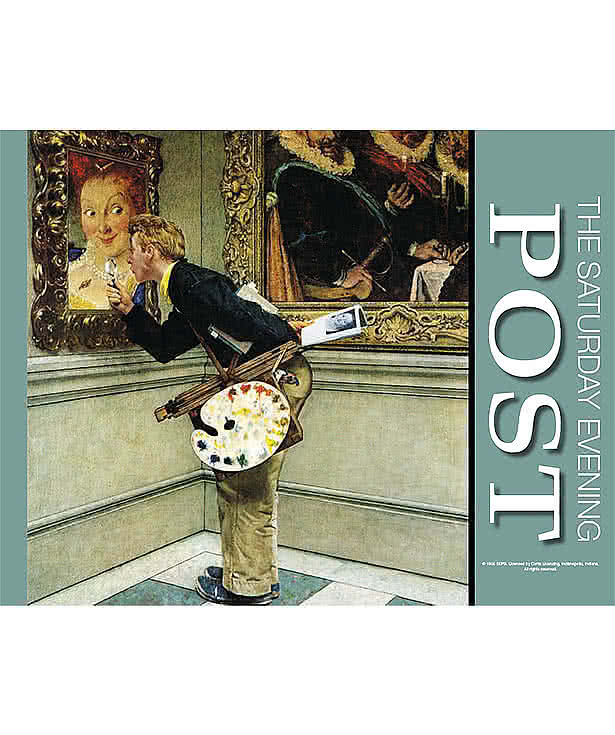 Full Color Saturday Evening Post Spiral Wall Calendar