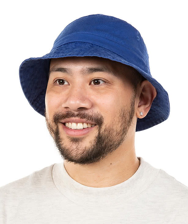 Custom Port Authority Garment Washed Twill Bucket Hat