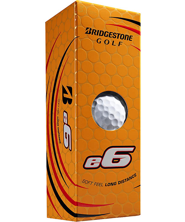 Bridgestone E6 Soft Golf Balls (Box of 3)
