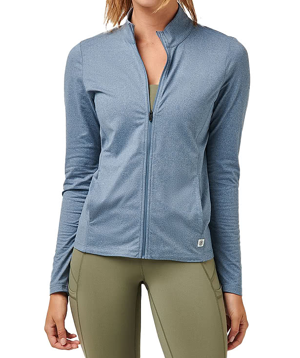 Greatness Wins Women's Core Tech Recycled Full Zip Sweatshirt