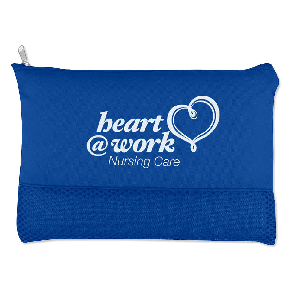 Full Color Mesh Vanity Pouch