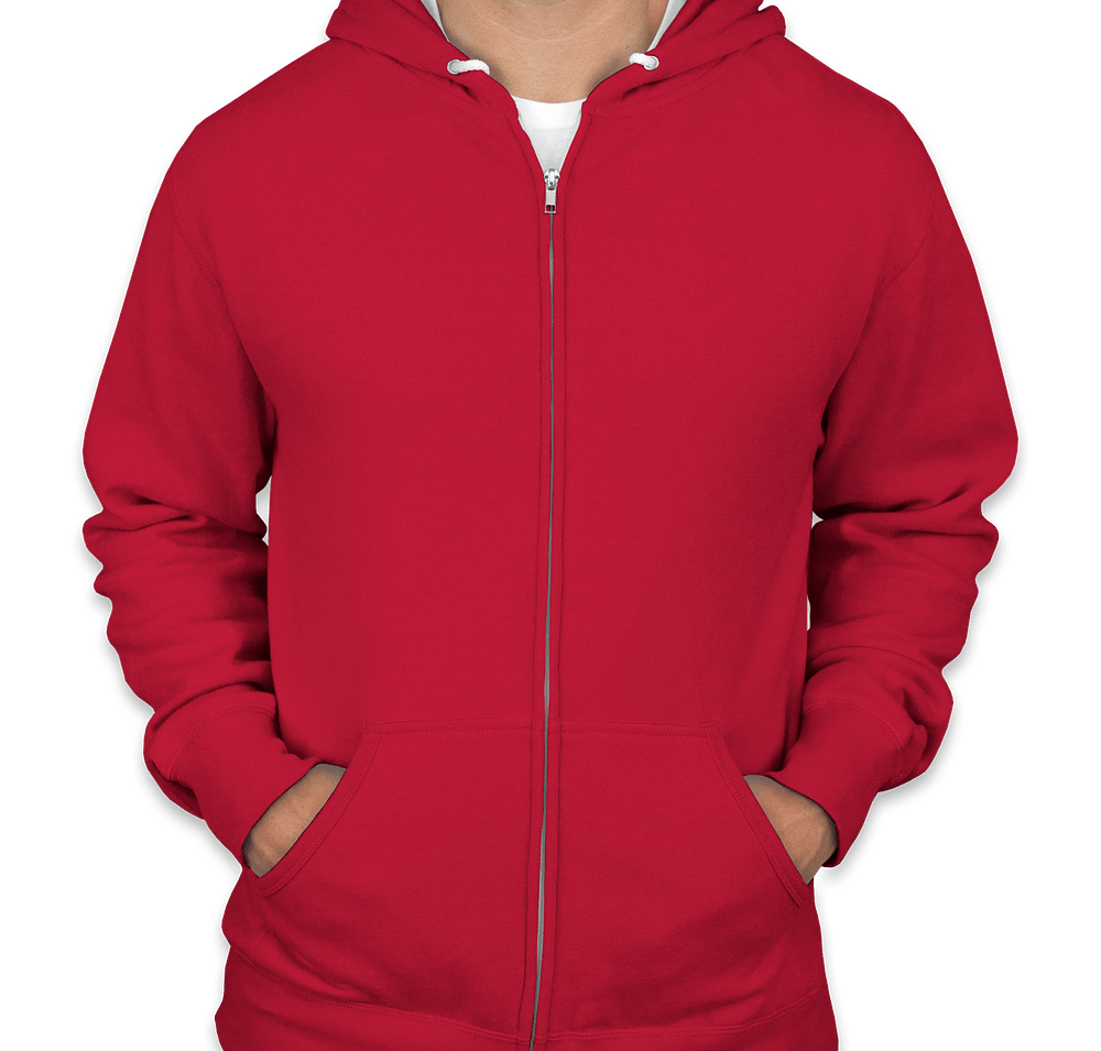 Independent Trading Lightweight Zip Hoodie-default
