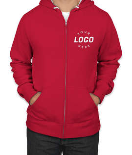 Independent Trading Lightweight Zip Hoodie