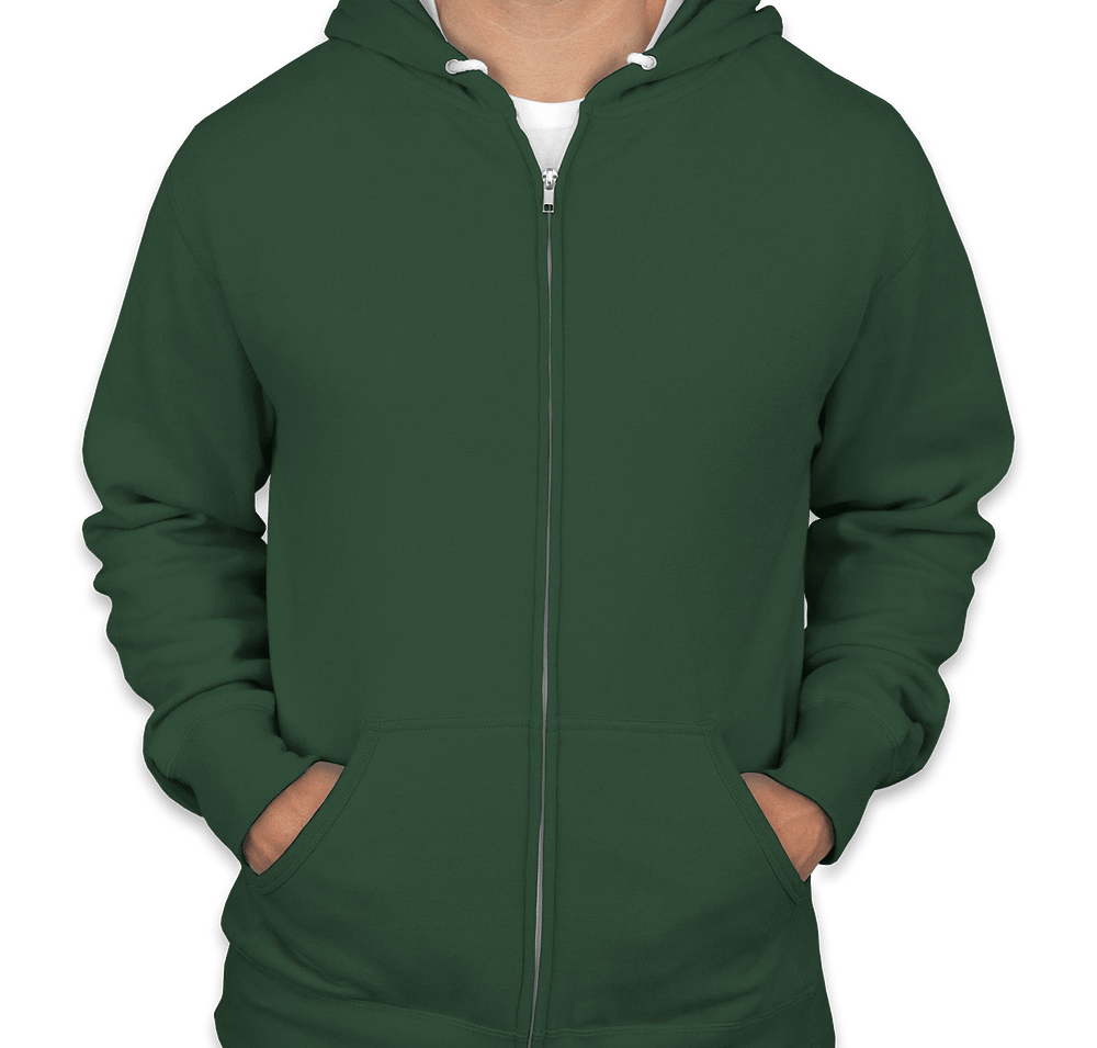 Independent Trading Lightweight Zip Hoodie-default