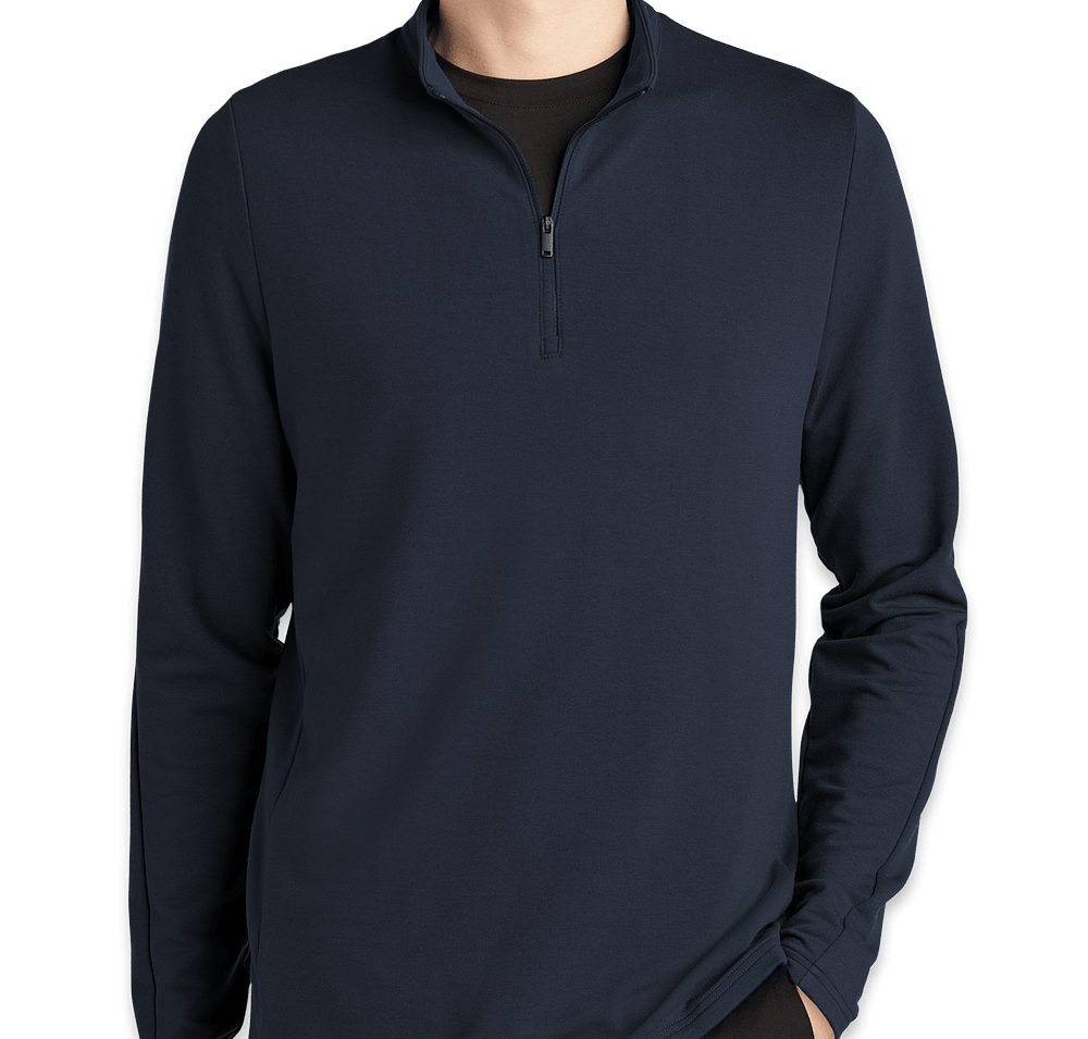 Mercer+Mettle Stretch Quarter Zip Sweatshirt-default