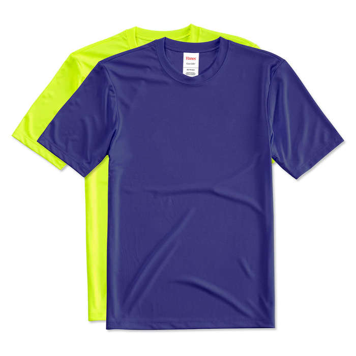 Comfort Fit Hanes Dri Fit T Shirts Custom Hanes Sport Cool Dri