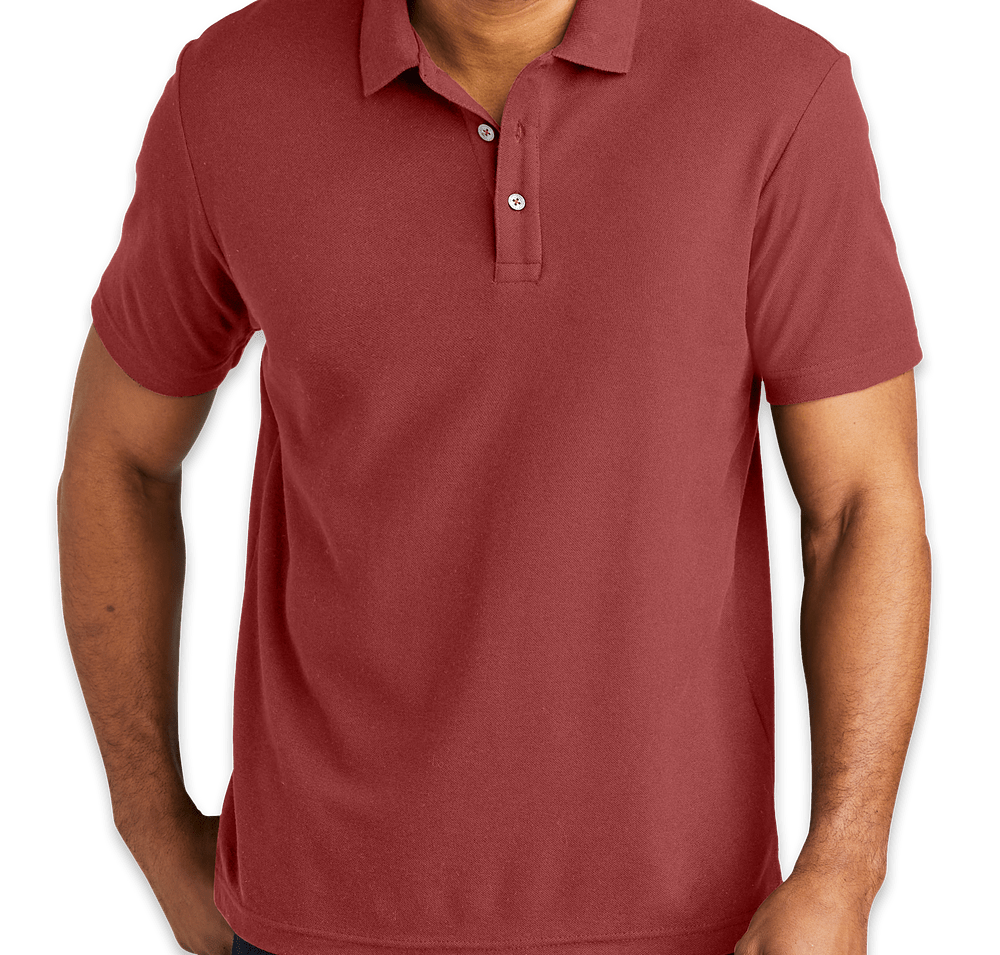 Port Authority C-FREE Cotton Blend Pique Polo-default