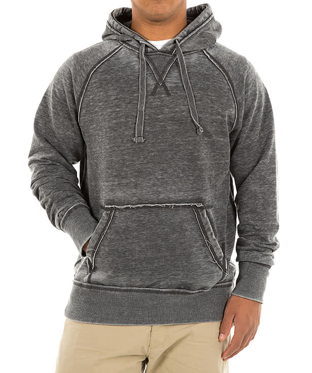 J. America Acid Wash Pullover Hoodie