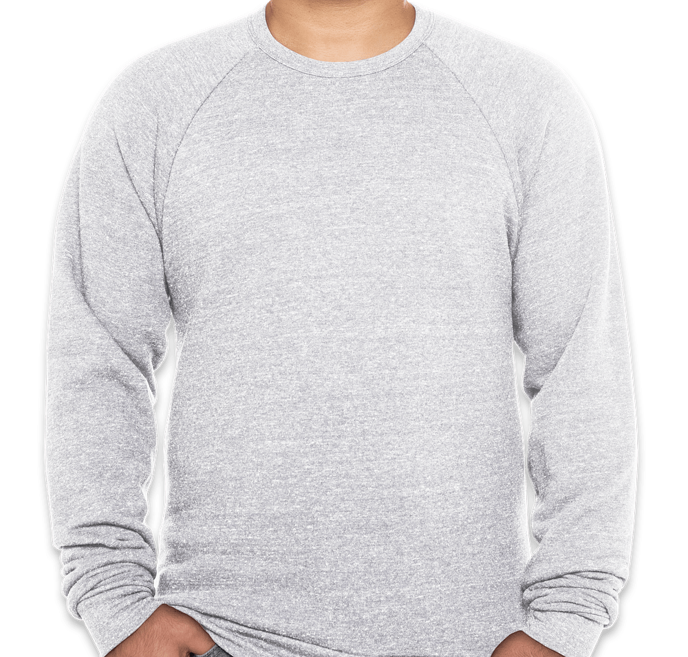Royal Apparel USA-Made Tri-Blend Crewneck Sweatshirt-default