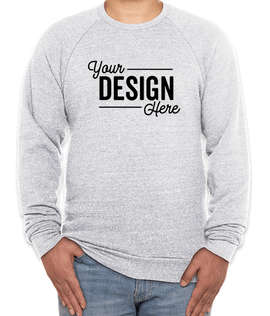 Royal Apparel USA-Made Tri-Blend Crewneck Sweatshirt