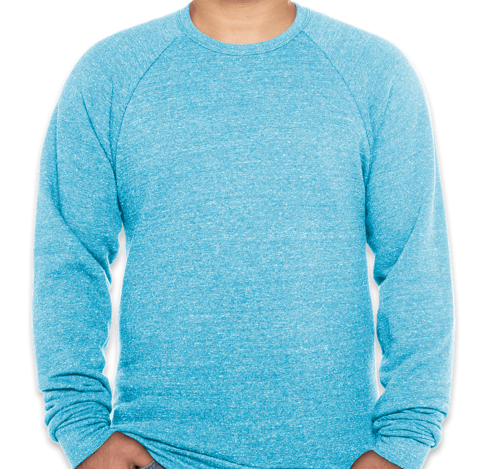 Royal Apparel USA-Made Tri-Blend Crewneck Sweatshirt-default