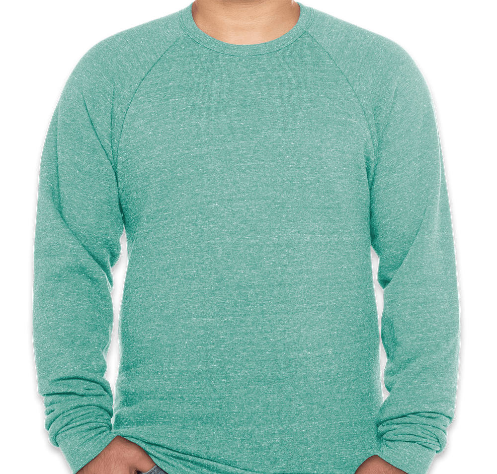 Royal Apparel USA-Made Tri-Blend Crewneck Sweatshirt-default