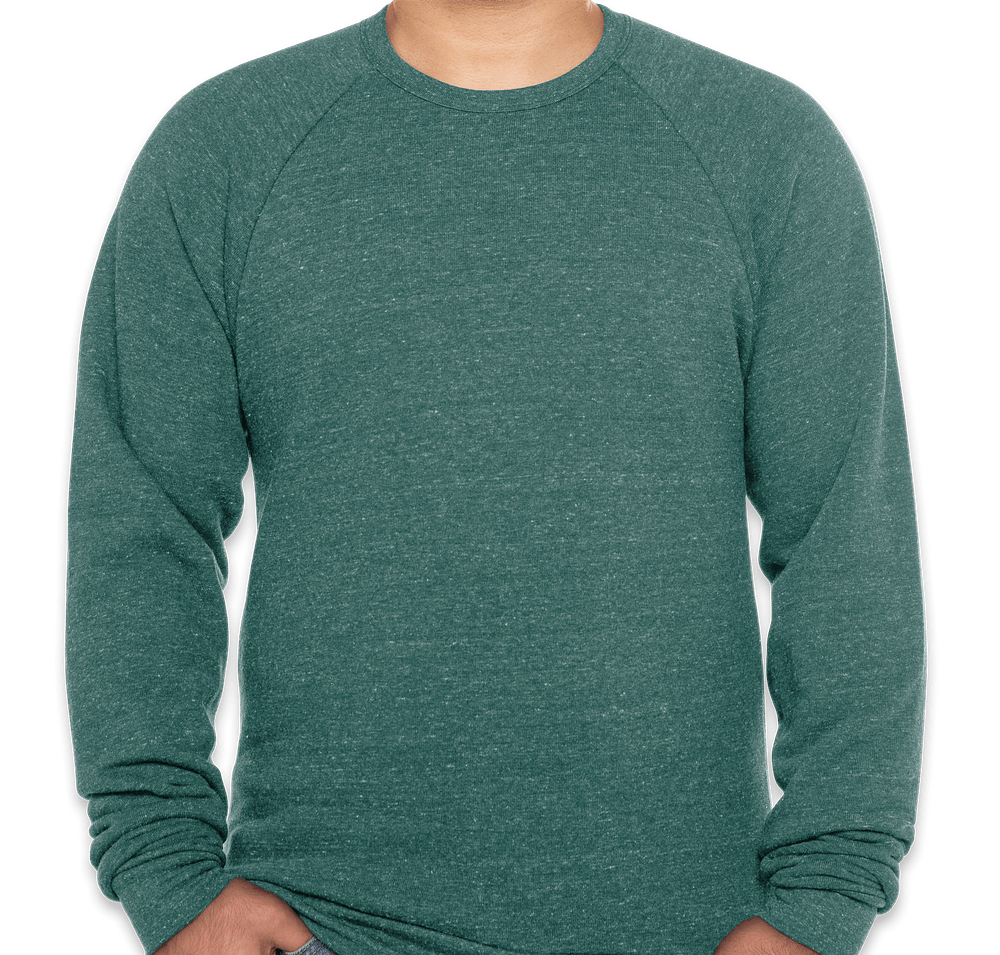 Royal Apparel USA-Made Tri-Blend Crewneck Sweatshirt-default