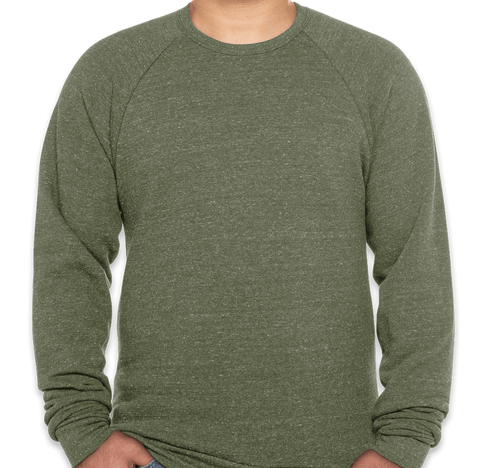 Royal Apparel USA-Made Tri-Blend Crewneck Sweatshirt-default
