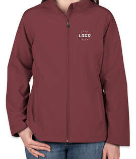 Team 365 Women's Soft Shell Jacket - Color: Sport Dark Maroon