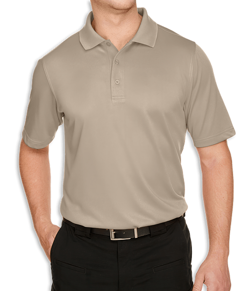 Harriton Advantage Snag Protection Plus Performance Polo in Khaki