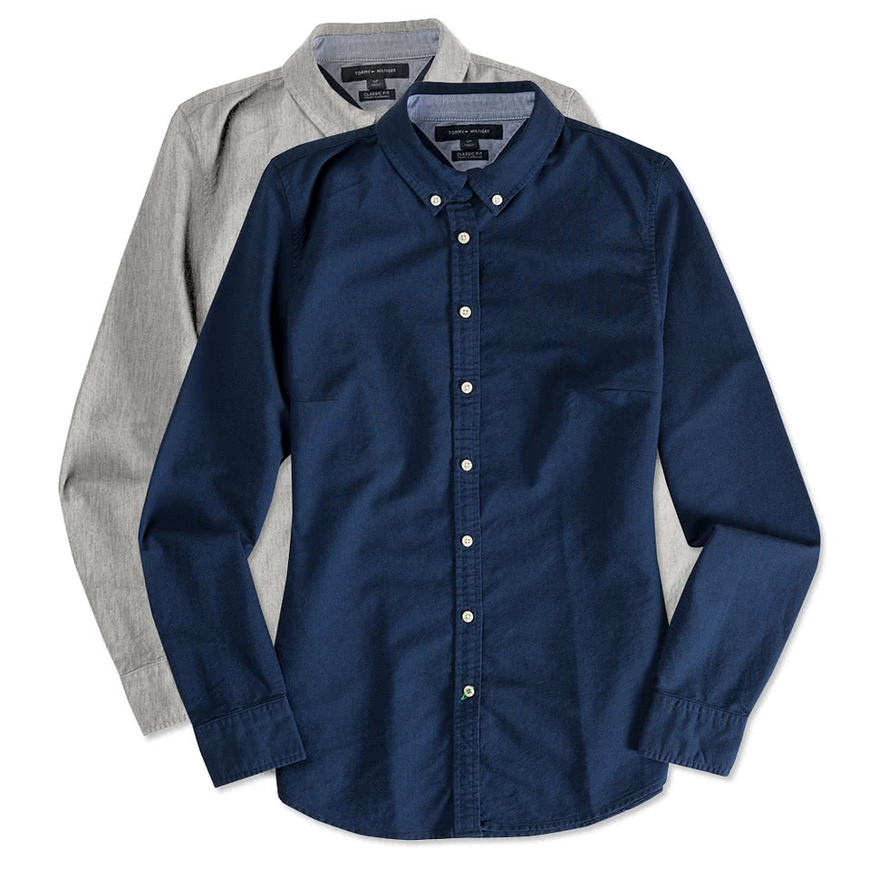 Tommy Hilfiger Women's New England Solid Oxford Shirt