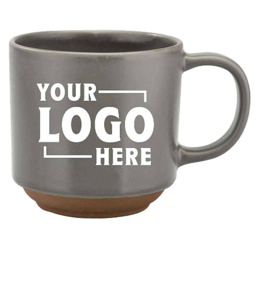 15 oz. Timber Ceramic Mug in Ash