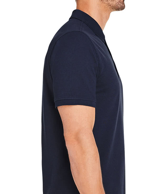 Harriton Valiant Cotton Snag Protect Pique Polo - Printed