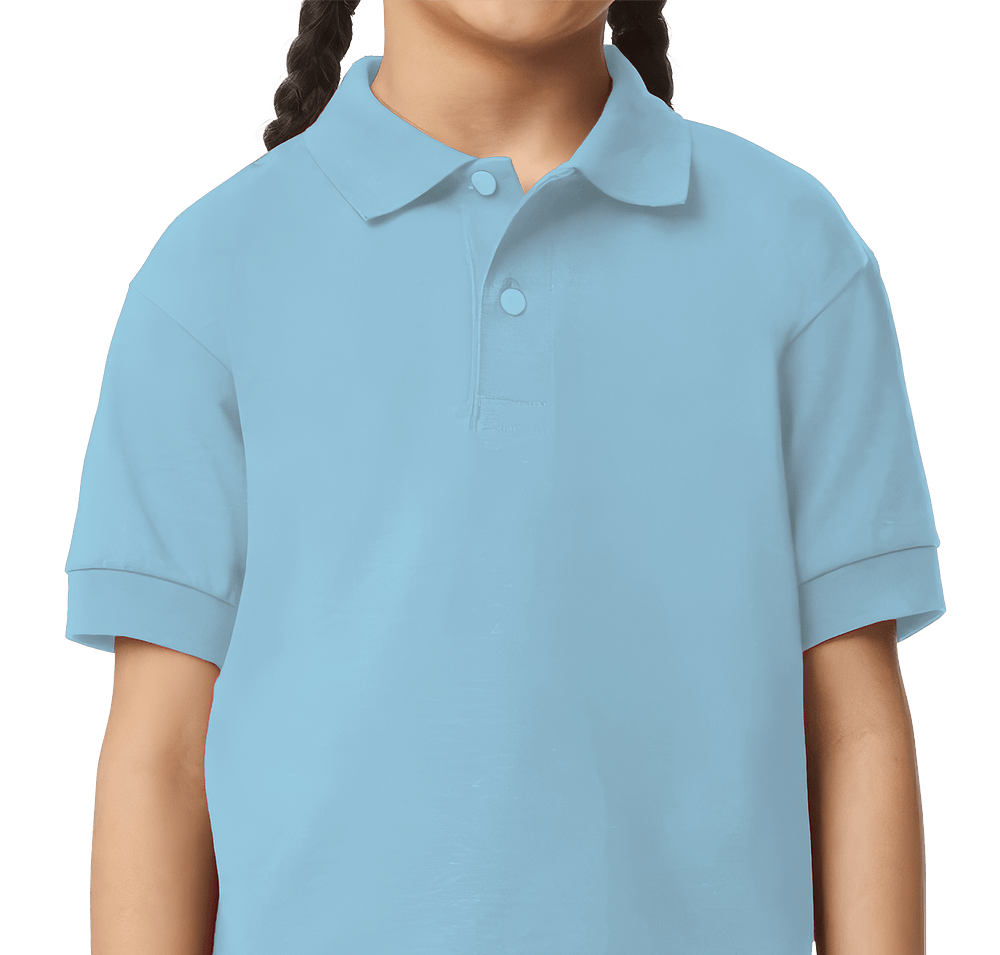 Gildan Youth DryBlend 50/50 Jersey Polo - Embroidered-default