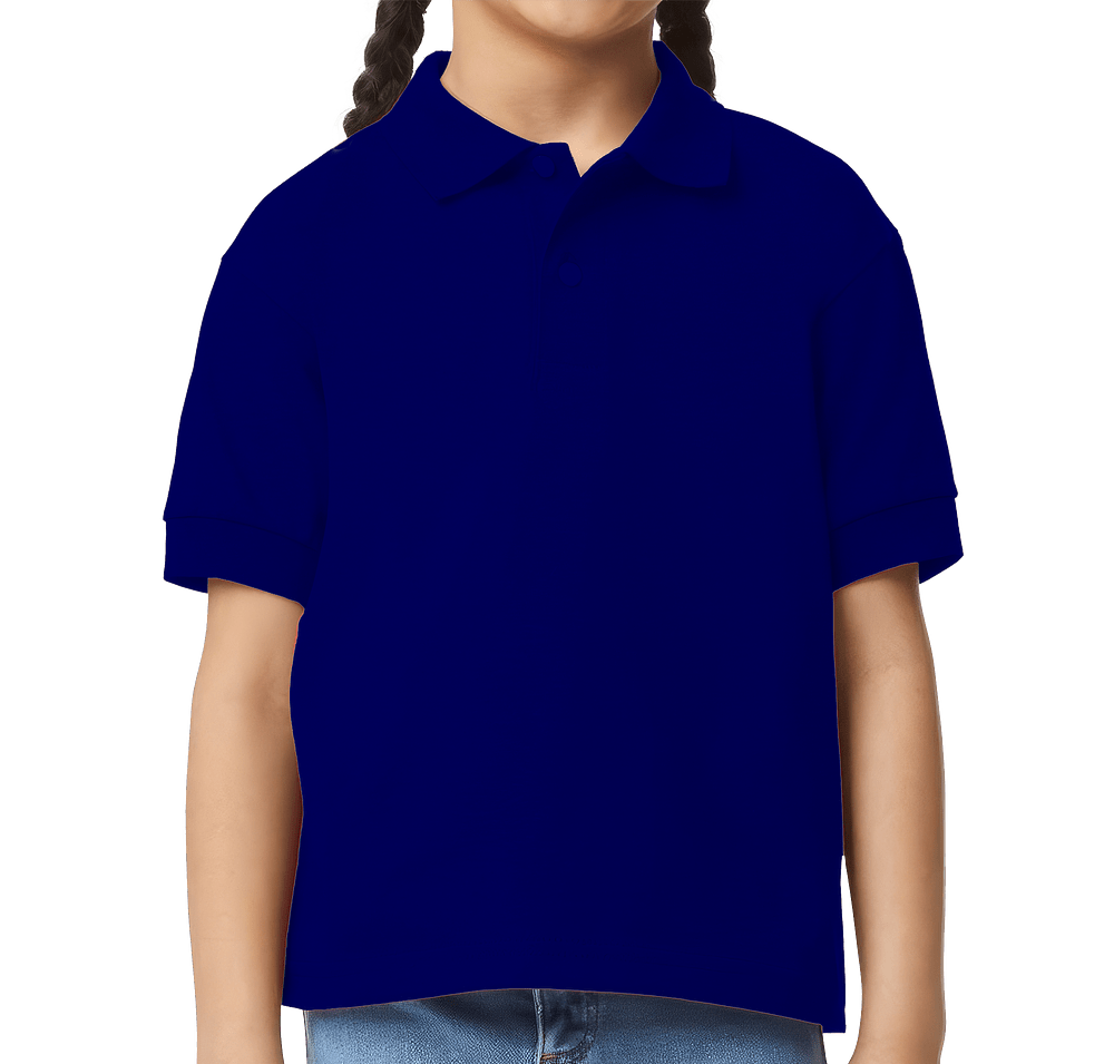 Gildan Youth DryBlend 50/50 Jersey Polo - Embroidered-default
