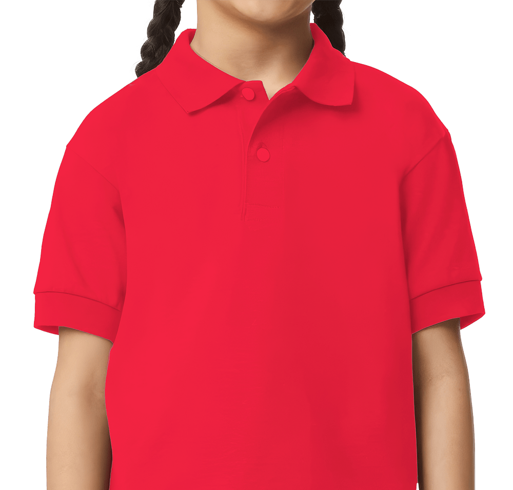 Gildan Youth DryBlend 50/50 Jersey Polo - Embroidered-default