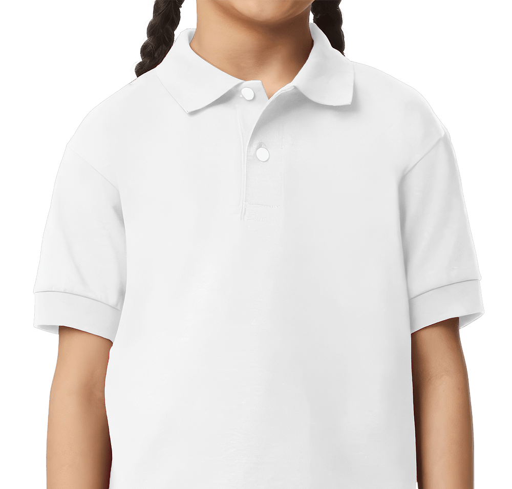 Gildan Youth DryBlend 50/50 Jersey Polo - Embroidered-default