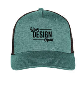 Legacy Roadie Five-Panel Trucker Hat - Color: Marine Blue / Black