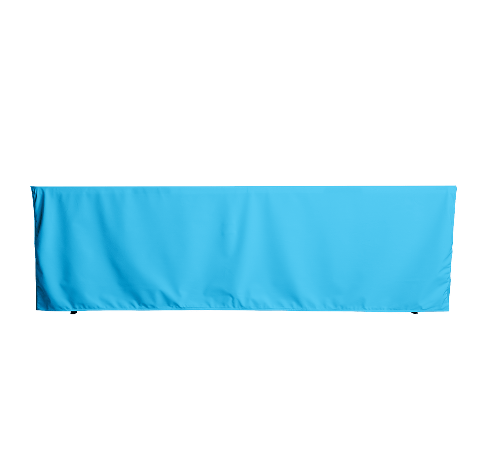 Full Color 8' Fitted Throw Tablecloth-default