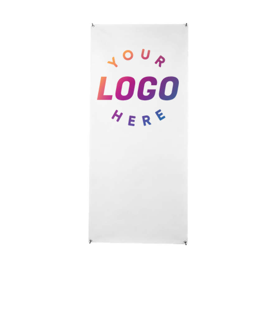 Full Color 31.5" x 70" Tri-X Banner Kit in White